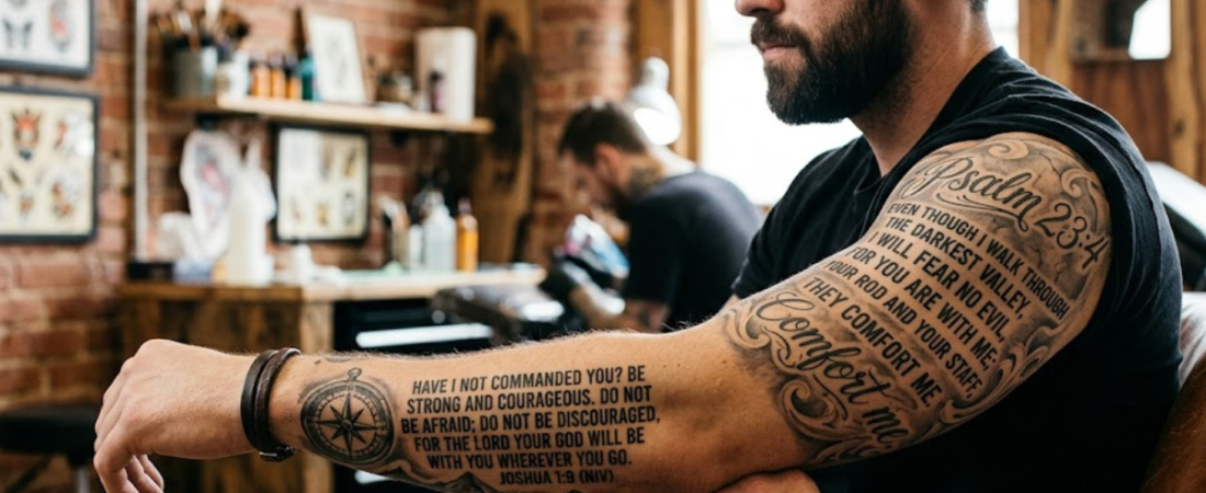 Bible Verse Tattoos for Men: Meaningful Ink Ideas