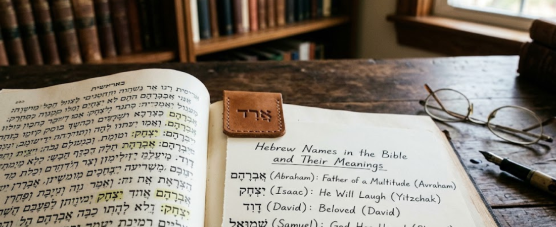 Hebrew Names in the Bible and Their Meanings